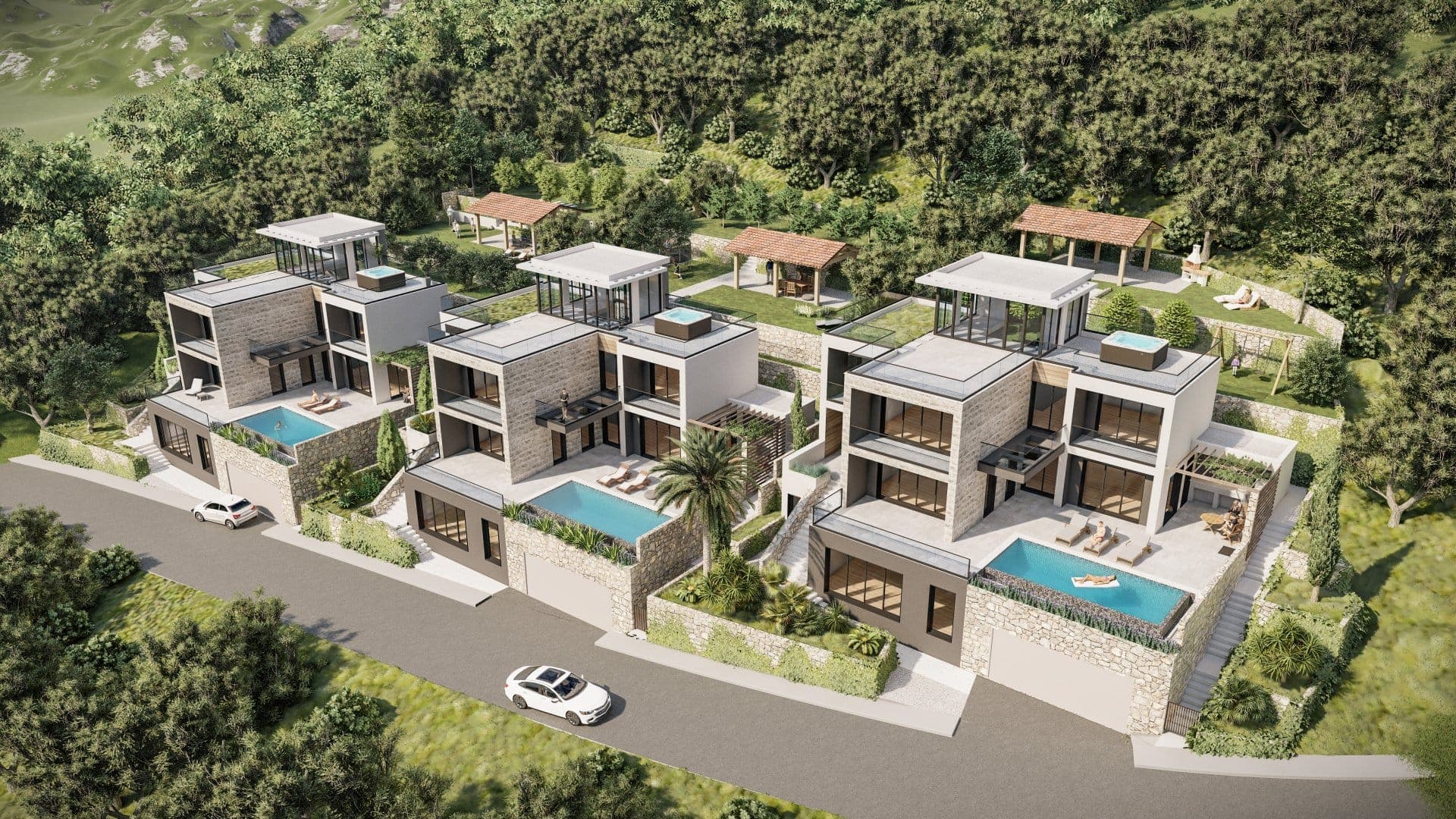 Комплекс вилл в Близекуче № 2083